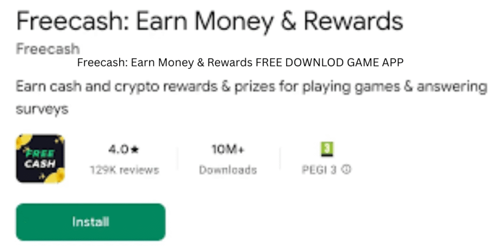 Freecash: Earn Money