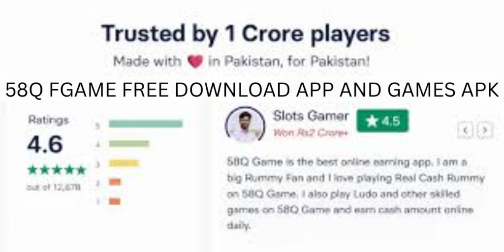 58Q GAME Earning App Free Download APK